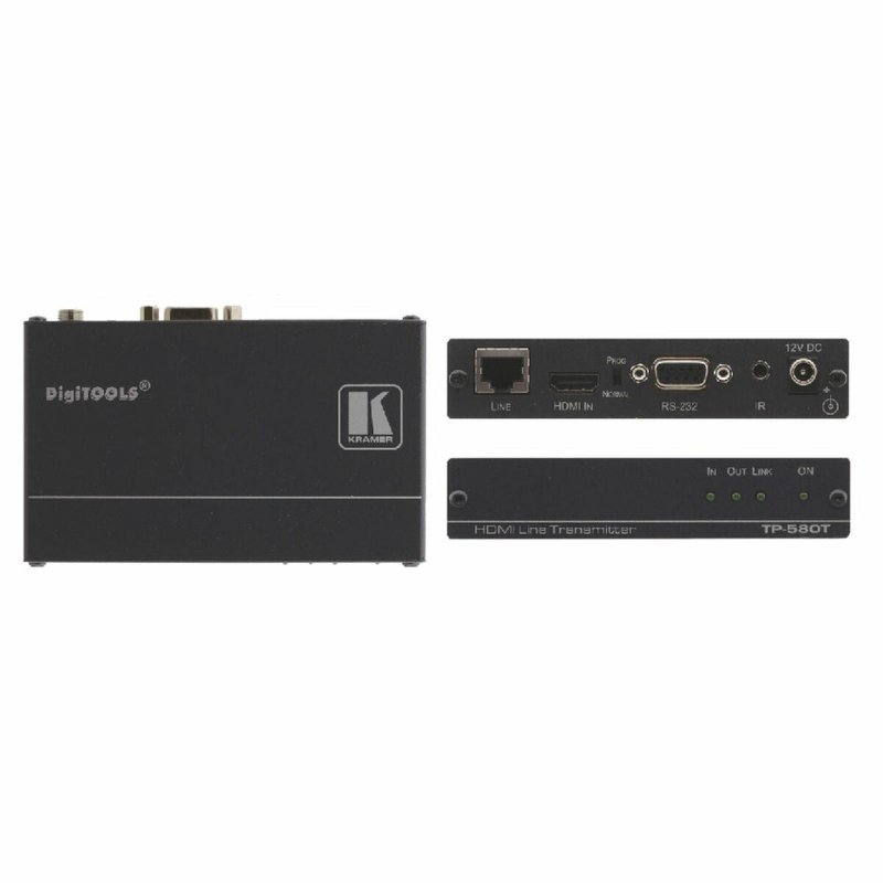 Switch HDMI Kramer TP - 580T Noir - ONLYTECK