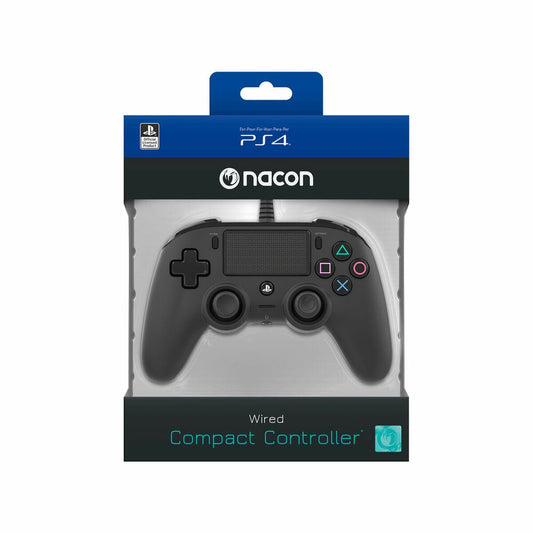Manette Dualshock 4 V2 pour Play Station 4 Nacon PS4OFCPADBLACK - ONLYTECK