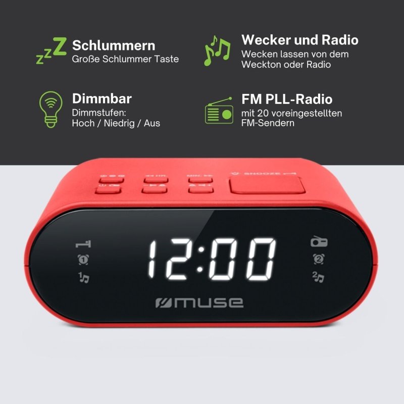 Radio Muse M10RED - ONLYTECK