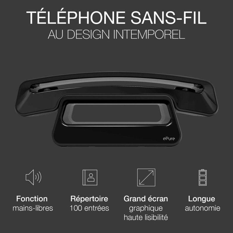 Téléphone Sans Fil Alcatel ATL1428155 Blanc Noir - ONLYTECK