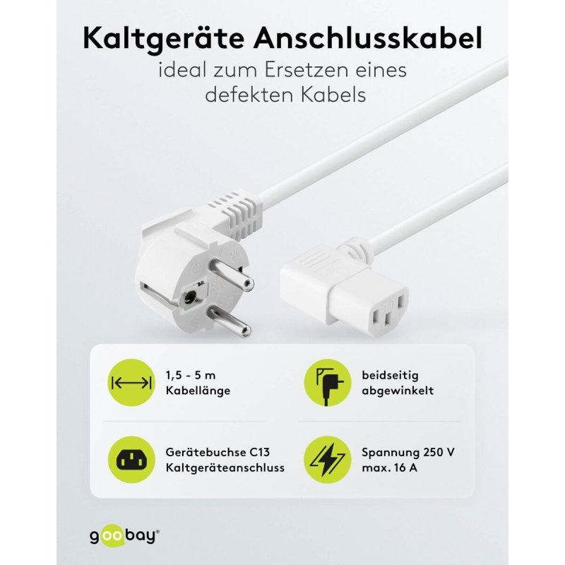 Câble d’Alimentation Aisens 96043 Blanc 1,5 m - ONLYTECK