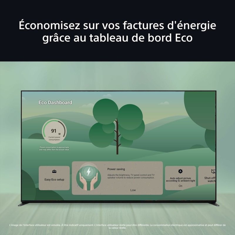 TV intelligente Sony K75XR55BP - ONLYTECK