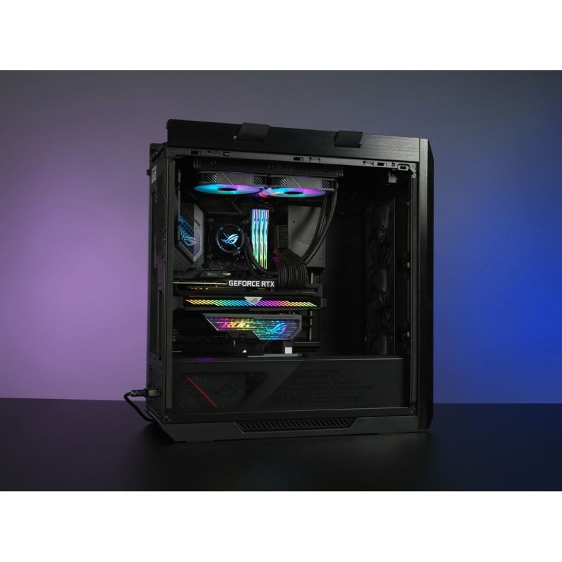 Base de charge Asus ROG Herculx Graphics Card Holder Noir Gris 50 W - ONLYTECK