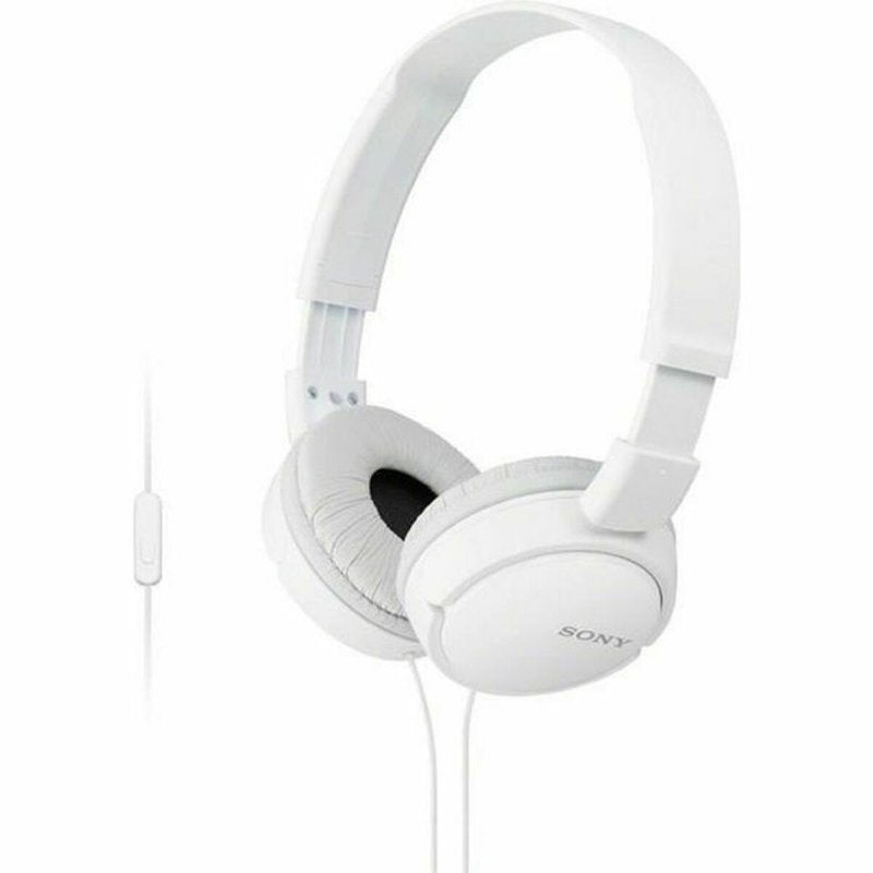 Casques avec Microphone Sony MDR - ZX110AP Blanc - ONLYTECK