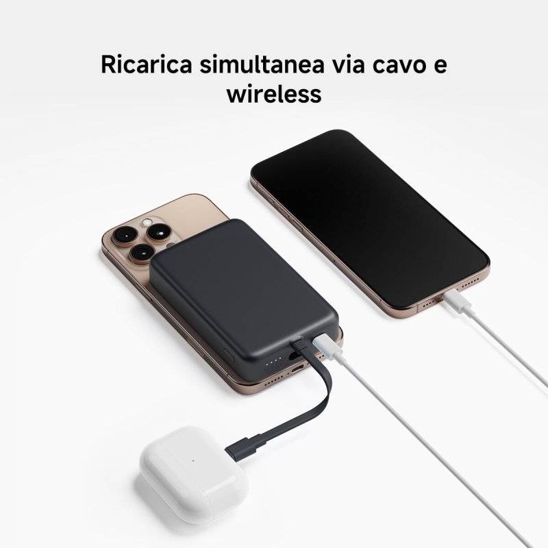 Powerbank Xiaomi WPB1007MI 10000 mAh Gris - ONLYTECK