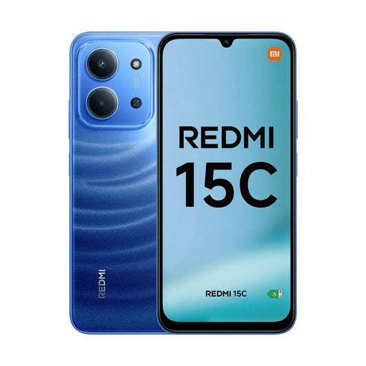Smartphone Xiaomi Redmi 15C Octa Core 8 GB RAM 256 GB Bleu - ONLYTECK