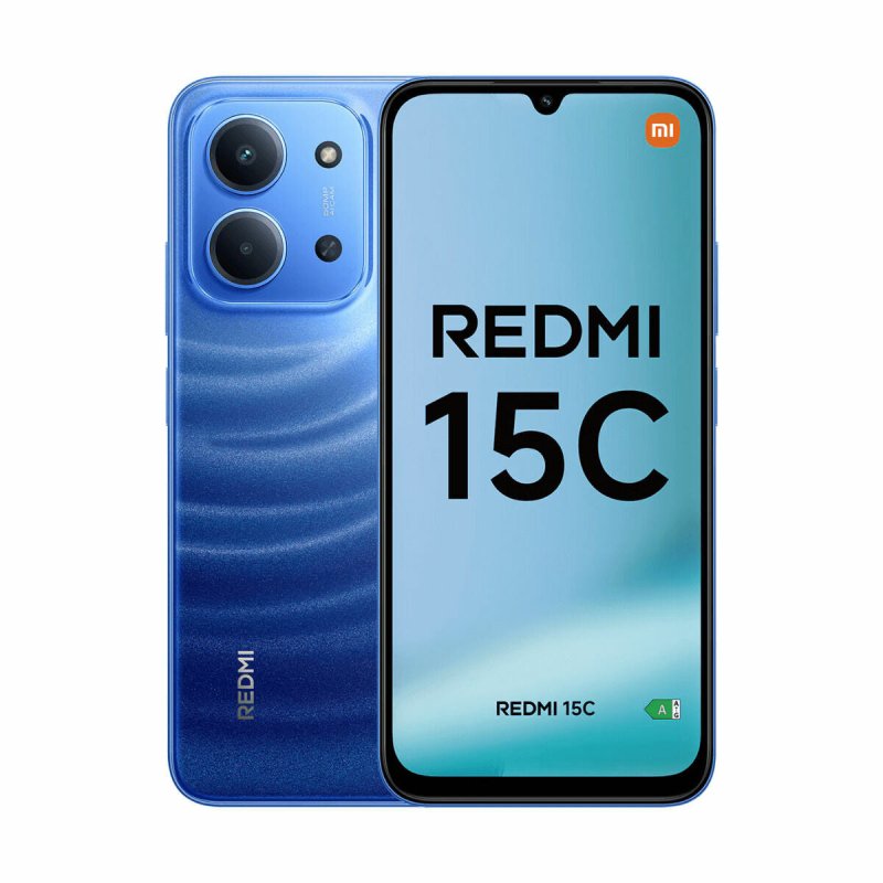 Smartphone Xiaomi Redmi 15C Octa Core 8 GB RAM 256 GB Bleu - ONLYTECK