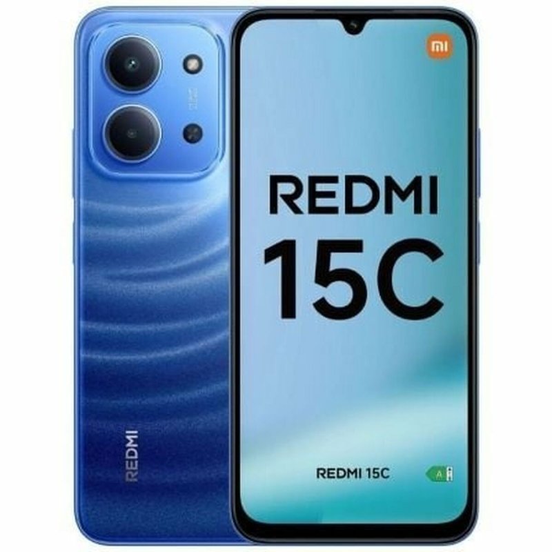 Smartphone Xiaomi Redmi 15C Octa Core 8 GB RAM 256 GB Bleu - ONLYTECK