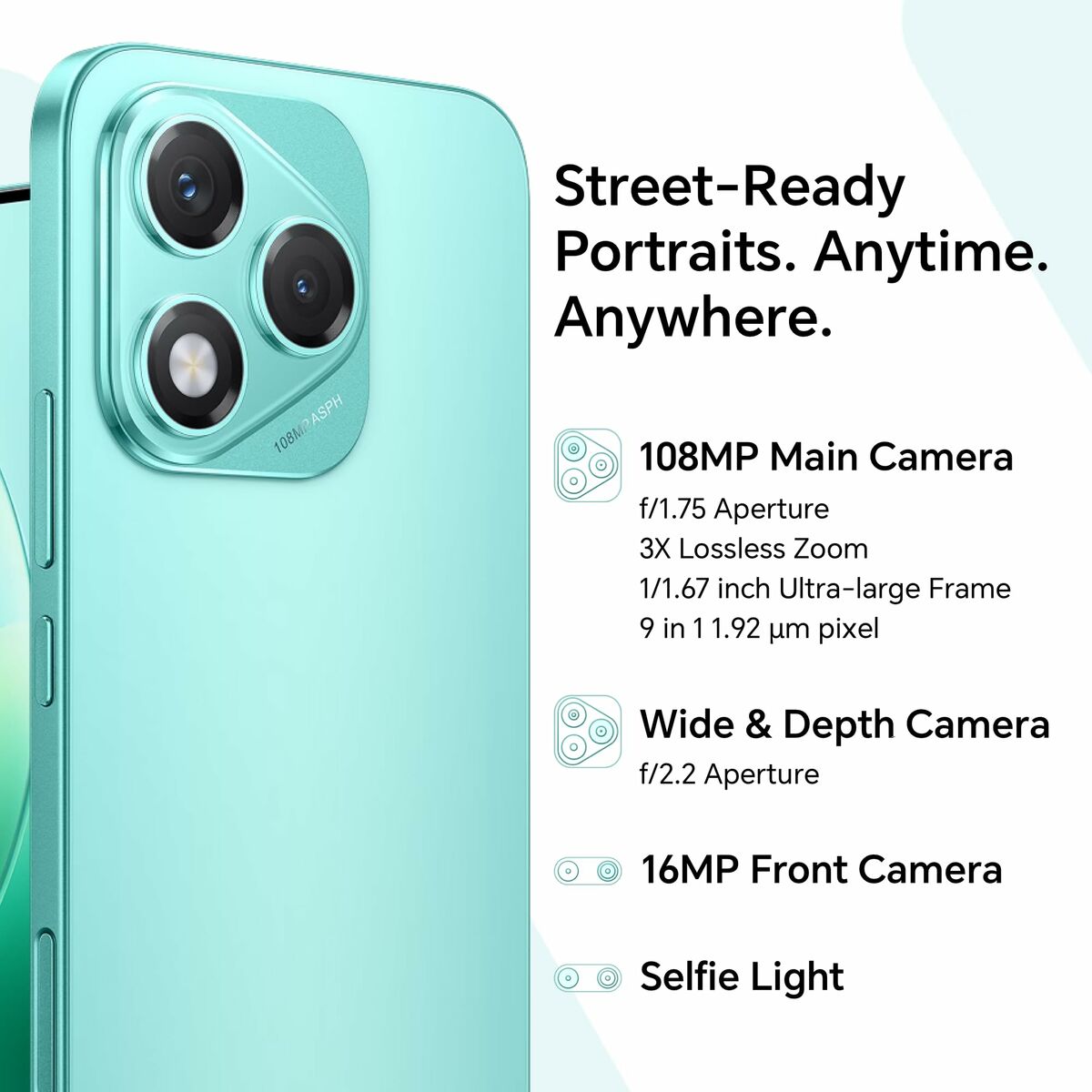 Smartphone Honor 5109BRUX 6,7" 8 GB RAM 256 GB Gris - ONLYTECK