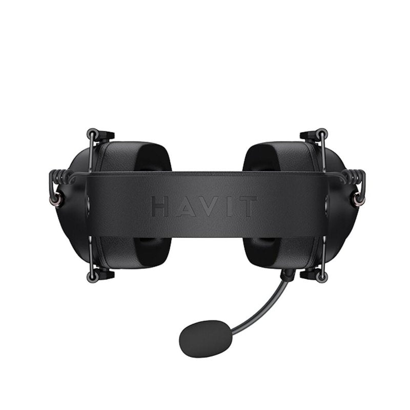 Casque avec Microphone Gaming Havit H2033d Noir - ONLYTECK