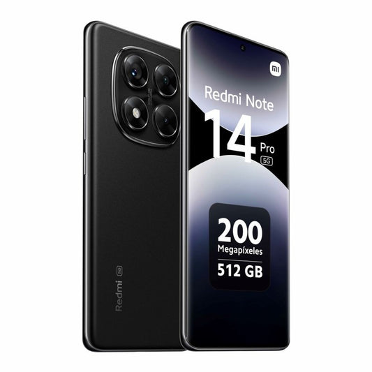 Smartphone Xiaomi Redmi Note 14 PRO 5G 6,67" Mediatek Dimensity 7300 12 GB RAM 512 GB Noir - ONLYTECK