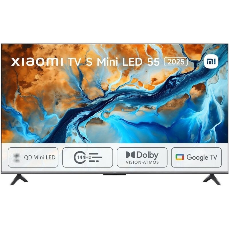 TV intelligente Xiaomi TV S Mini LED 55 2025 55" 4K Ultra HD LED HDR - ONLYTECK
