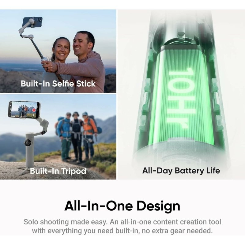 Stabilisateur de soutien Insta360 CINSABQA_FLOW2LITE12 - ONLYTECK