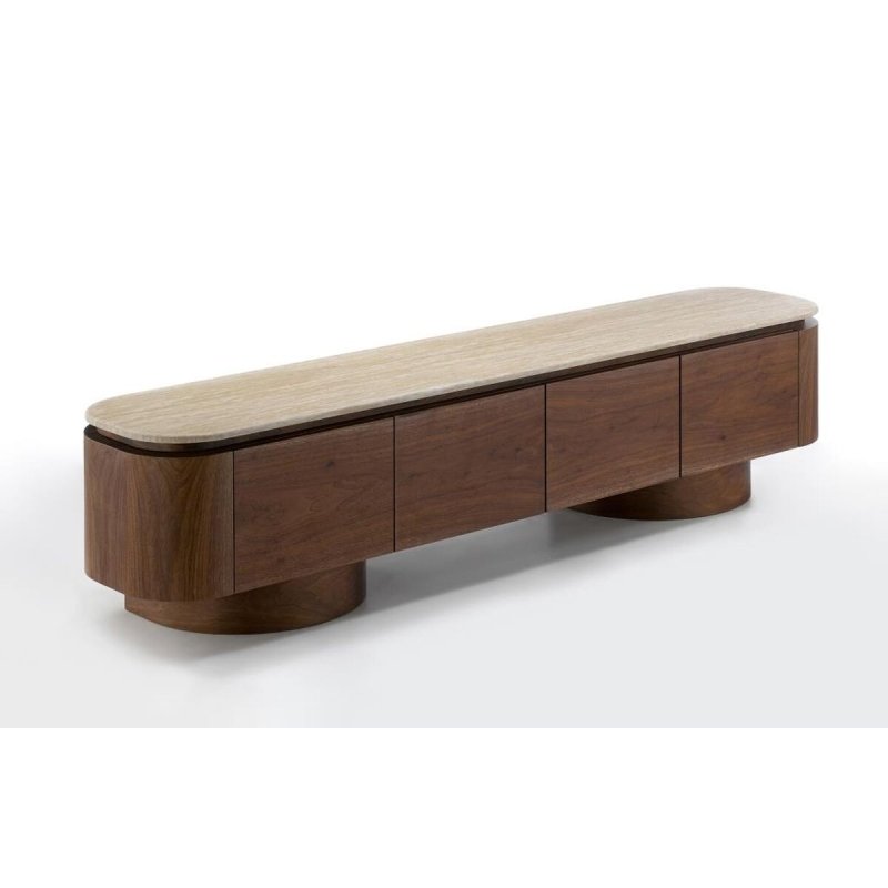 Meubles de télévision Home ESPRIT Marron - ONLYTECK