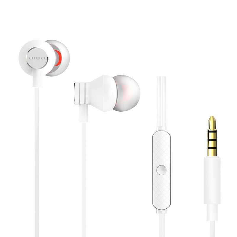 Casque Aiwa ESTM - 50WT Blanc - ONLYTECK