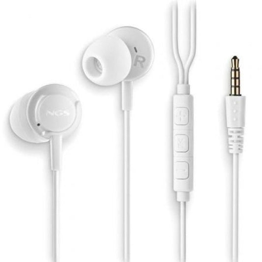 Casque NGS CROSSDRIFTWHITE Blanc - ONLYTECK