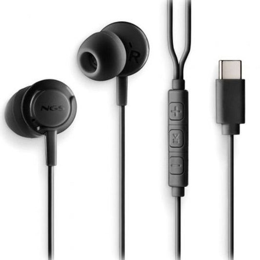 Casque NGS CROSSSTEPBLACK Noir - ONLYTECK