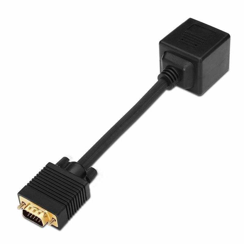 Adaptateur VGA vers Double VGA Aisens A113 - 0080 (1 Unité) - ONLYTECK