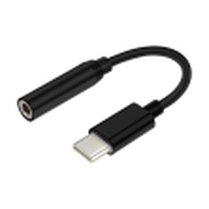 Adaptateur USB - C vers Jack 3.5 mm Aisens 15 cm Noir - ONLYTECK