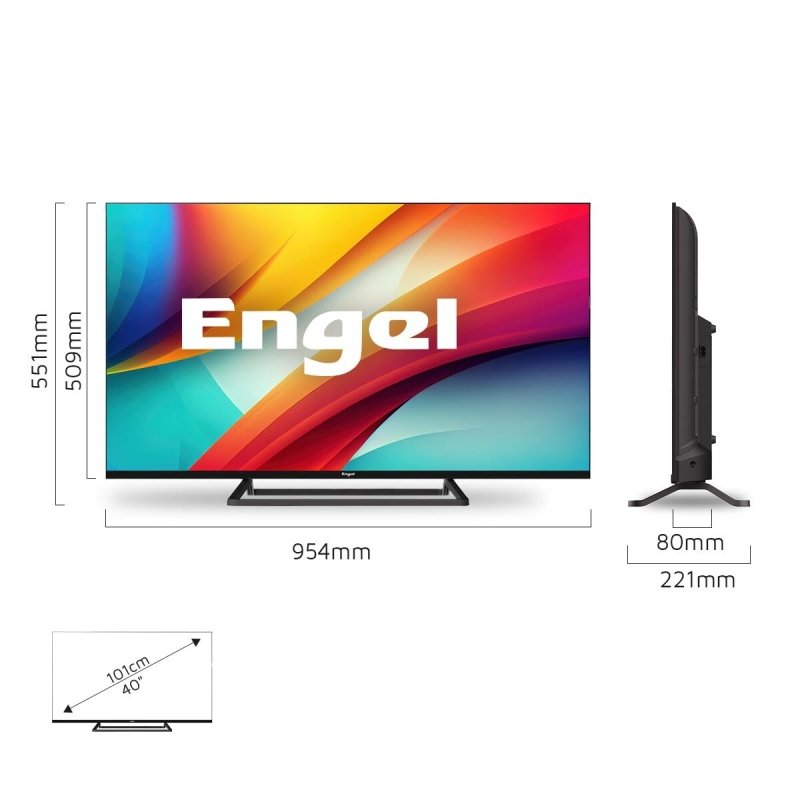 TV intelligente Engel LE4086SM 40 - ONLYTECK