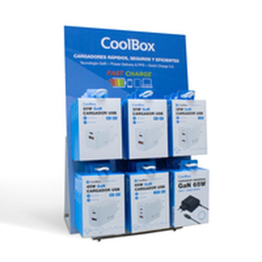 Chargeur mural CoolBox COO - PACK - GAN - ONLYTECK