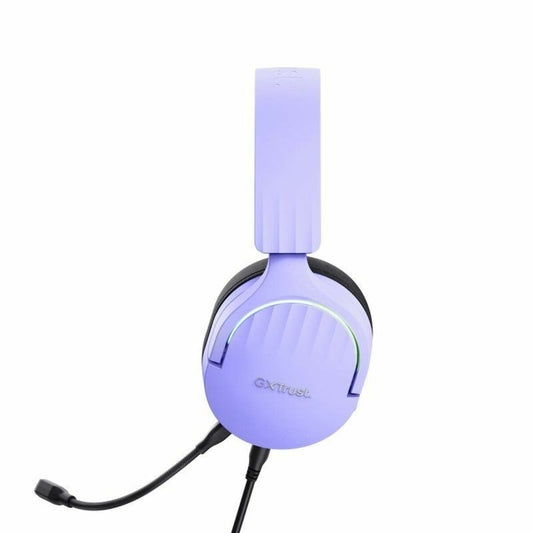 Casques avec Micro Gaming Trust GXT 490 Noir Pourpre - ONLYTECK
