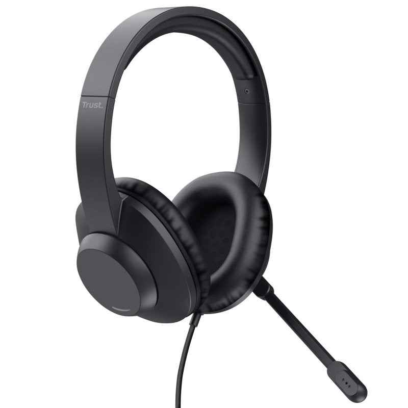 Casque Trust 25460 Noir - ONLYTECK
