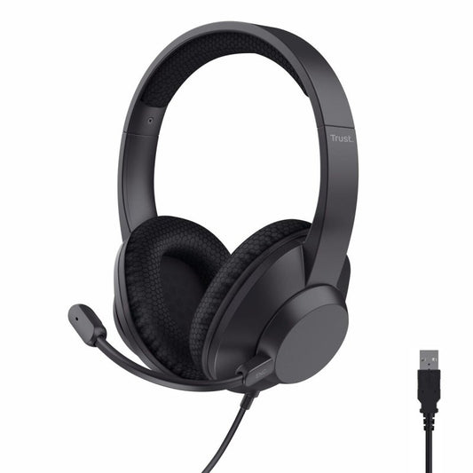 Casque Trust 25462 Noir - ONLYTECK