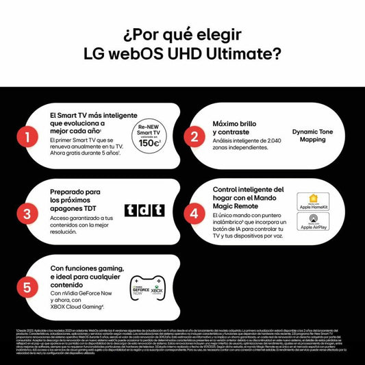 TV intelligente LG 75UA75006LA 75" 4K Ultra HD LED HDR D - LED - ONLYTECK