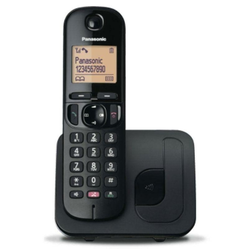 Téléphone Sans Fil Panasonic KXTGC250SPB Noir 1,6" - ONLYTECK