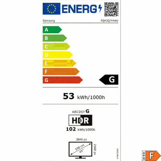 TV intelligente TCL 43P7K 43" 4K Ultra HD LED HDR D - LED QLED - ONLYTECK