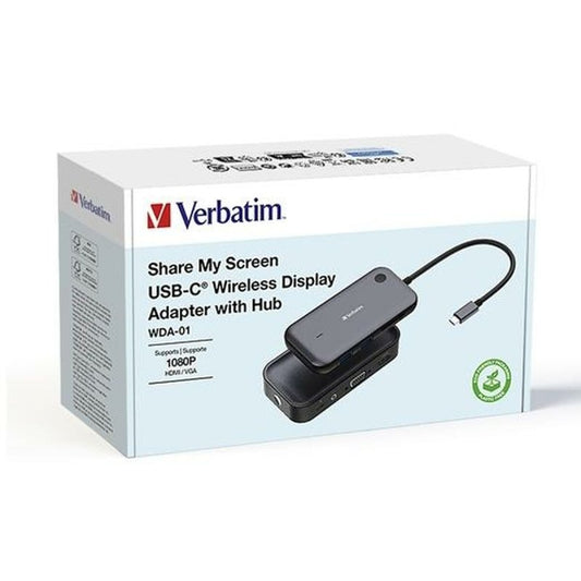 Adaptateur USB - C Verbatim Share my Screen Full HD - ONLYTECK