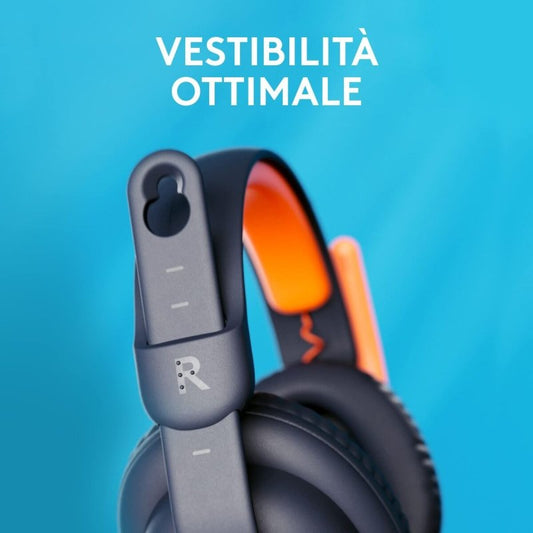 Casque Logitech 981 - 001389 Bleu Orange - ONLYTECK