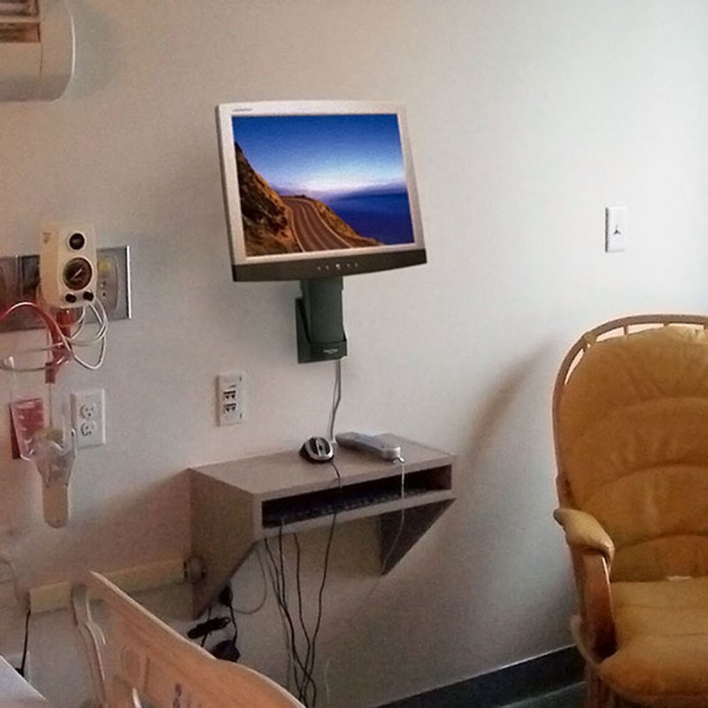 Support de TV Ergotron 60 - 577 - 195 - ONLYTECK