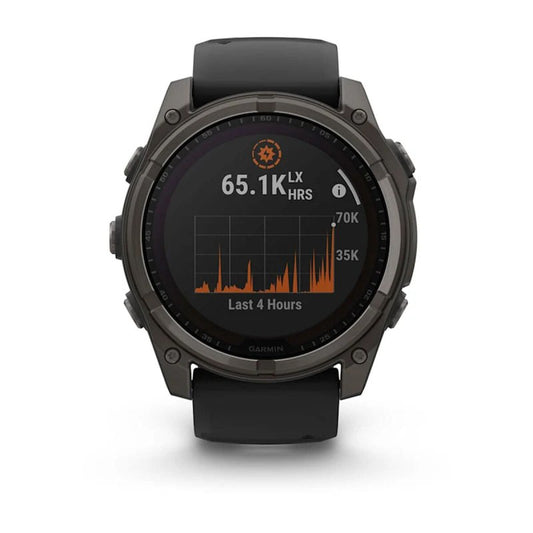 Montre intelligente GARMIN 010 - 02907 - 11 Noir Titane 1,4" 51 mm Ø 50 mm - ONLYTECK