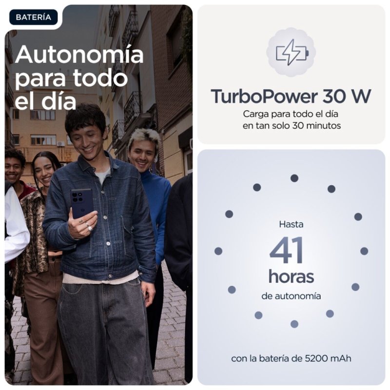 Smartphone Motorola Moto G86 5G 6,67" Mediatek Dimensity 7300 8 GB RAM 256 GB - ONLYTECK