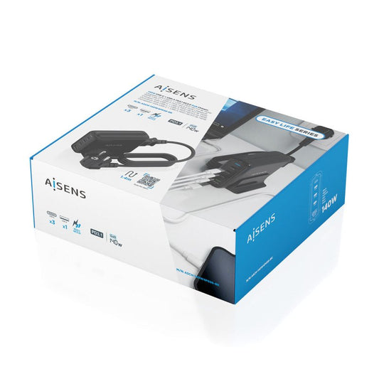 Chargeur sans fil Aisens ASCH - 140W4P056 - BK Noir 140 W - ONLYTECK