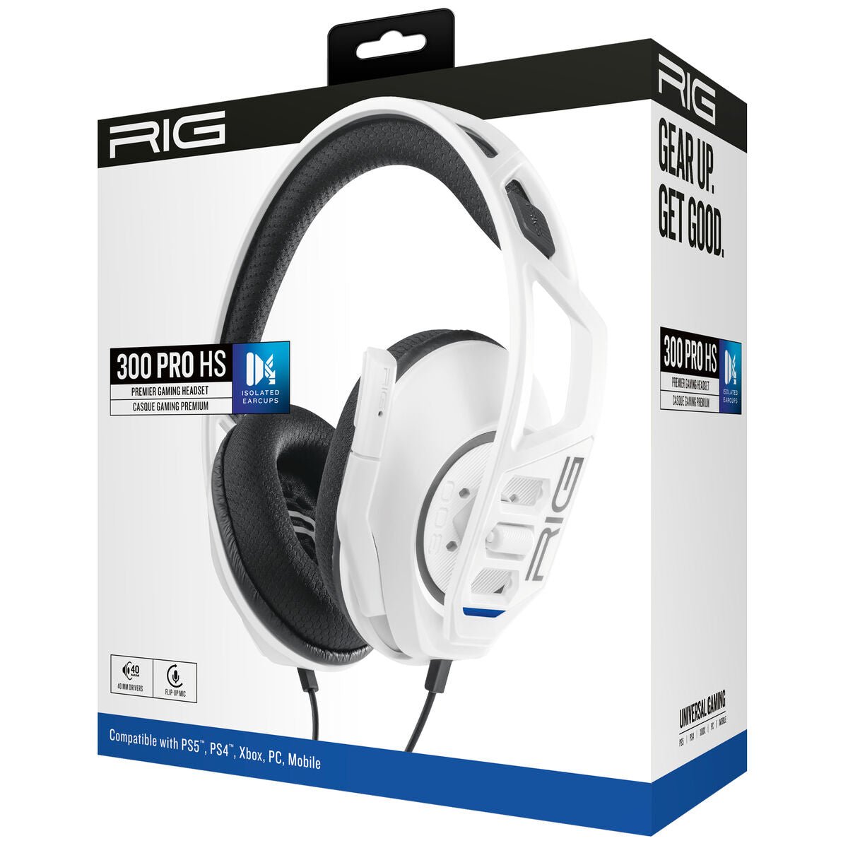 Casque Nacon RIG 300 PRO HS Blanc - ONLYTECK