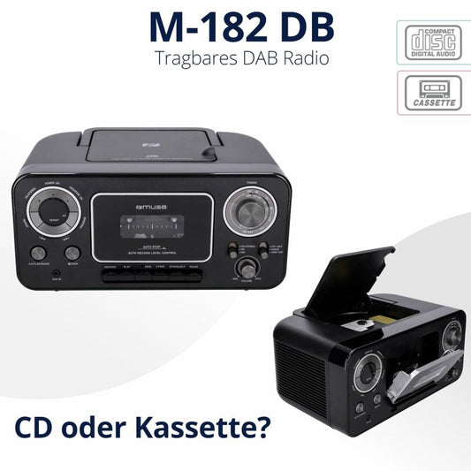 Radio - Cassette Muse M182RDC - ONLYTECK