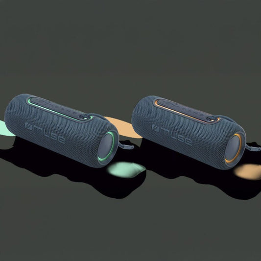 Haut - parleurs bluetooth portables Muse M780BTR 20W Bleu 20 W - ONLYTECK