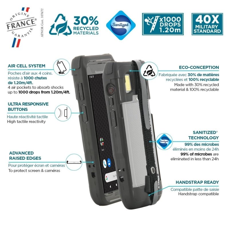 Protection pour téléphone portable Mobilis PROTECH Noir - ONLYTECK