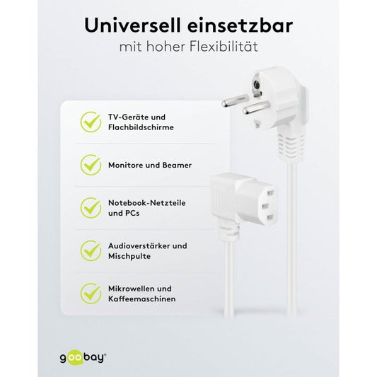 Câble d’Alimentation Aisens 96043 Blanc 1,5 m - ONLYTECK