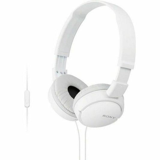 Casques avec Microphone Sony MDR - ZX110AP Blanc - ONLYTECK