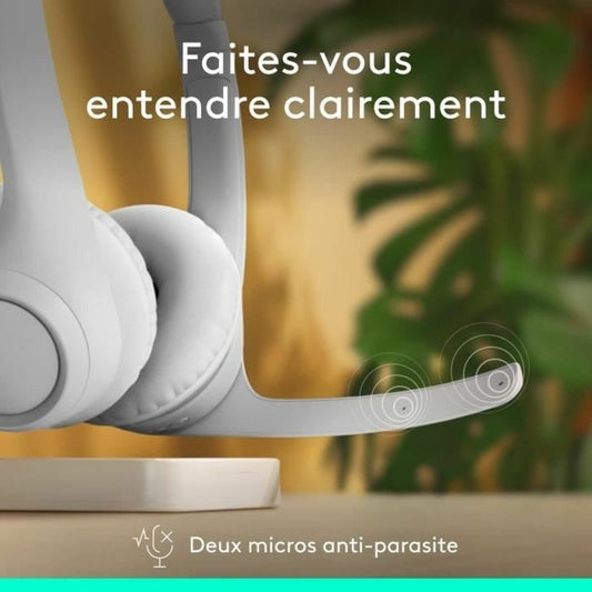 Casque Logitech 981 - 001417 Blanc - ONLYTECK