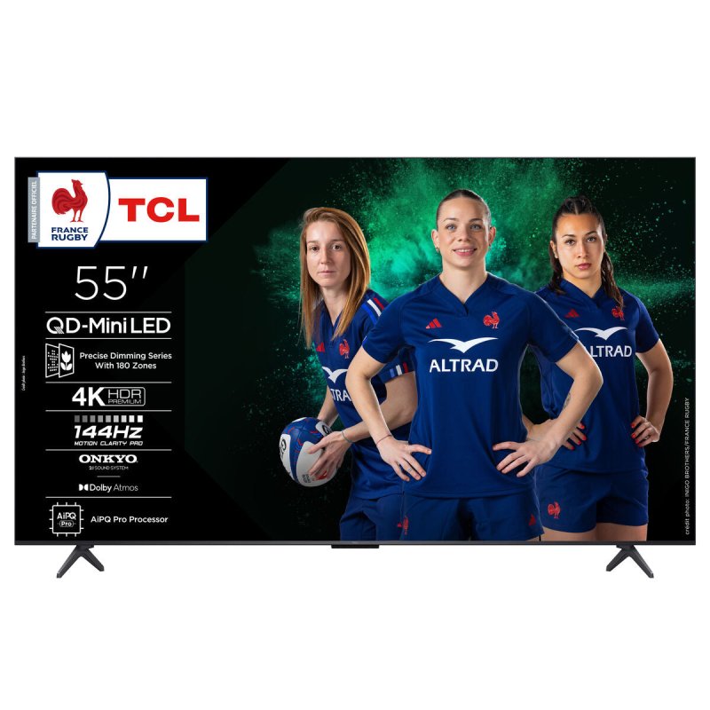TV intelligente TCL 55C6K 4K Ultra HD 55" QLED - ONLYTECK