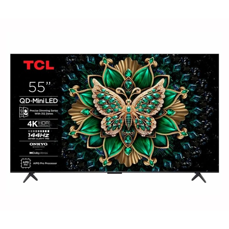 TV intelligente TCL 55C6K 4K Ultra HD 55" QLED - ONLYTECK