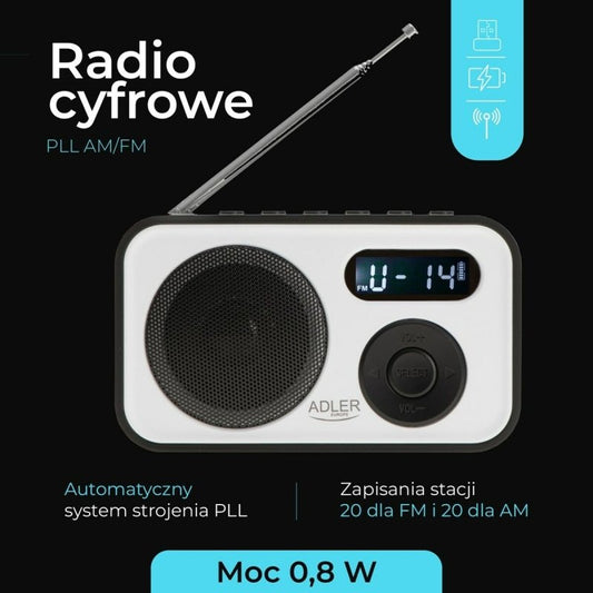 Radio Adler Noir - ONLYTECK