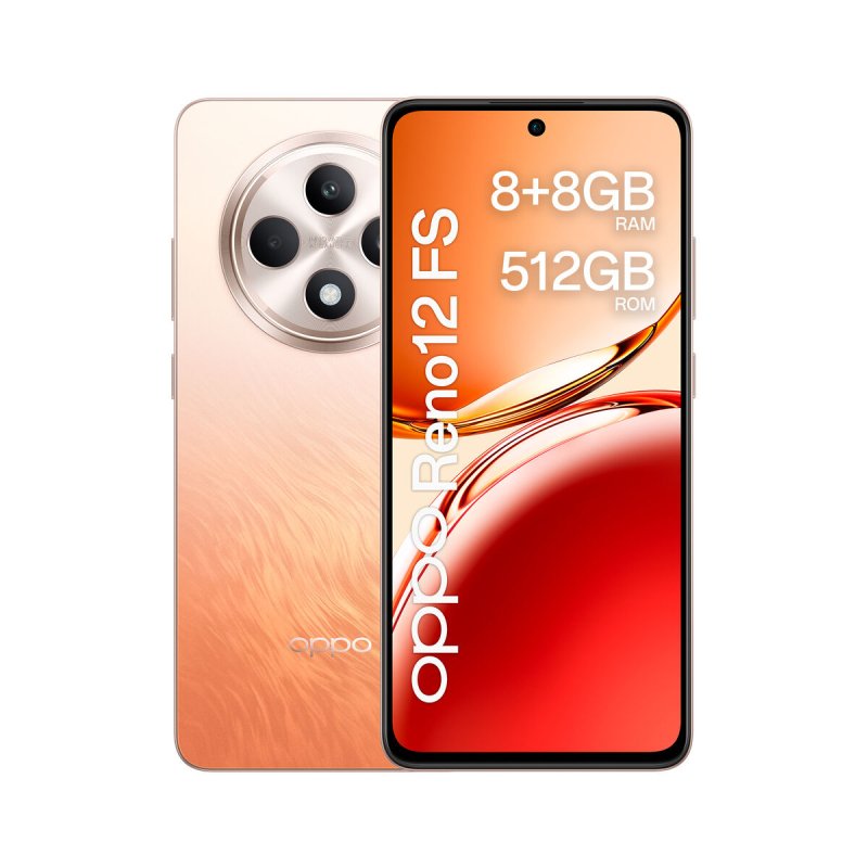 Smartphone Oppo Reno 12FS 6,67" 8 GB RAM 512 GB Orange QUALCOMM SNAPDRAGON 685 - ONLYTECK