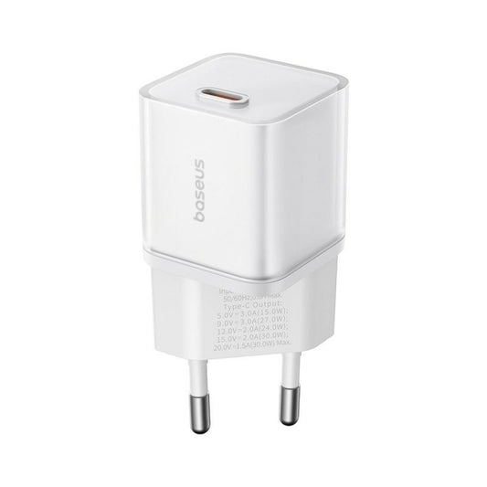 Chargeur mural Baseus P10162504213 - 00 Blanc 30 W - ONLYTECK