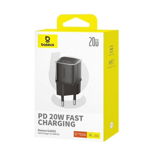 Chargeur mural Baseus P10162503113 - 00 Noir 20 W - ONLYTECK